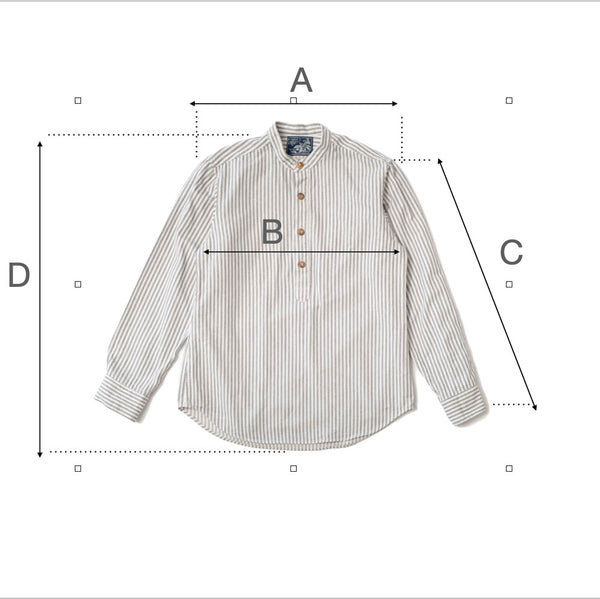 Chemise "Auvergnate" marron