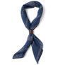 Bandana en coton indigo