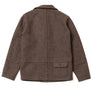 Veste "LA BESOGNE" laine gris souris