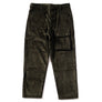 PANTALON "COMMANDO" VELOURS Vert sapin