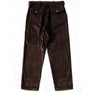 PANTALON "COMMANDO" VELOURS MARRON