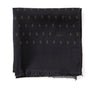 Echarpe Laine et soie "CLASSIC" Noir
