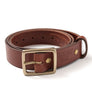 Ceinture Cuir "CROQUIGNOL" Marron
