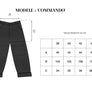 PANTALON "COMMANDO" VELOURS NOIR