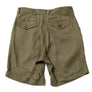 SHORT "SAVANNAH" LIN JAPONAIS KAKI