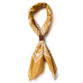 Foulard coton "MOTO" Gold