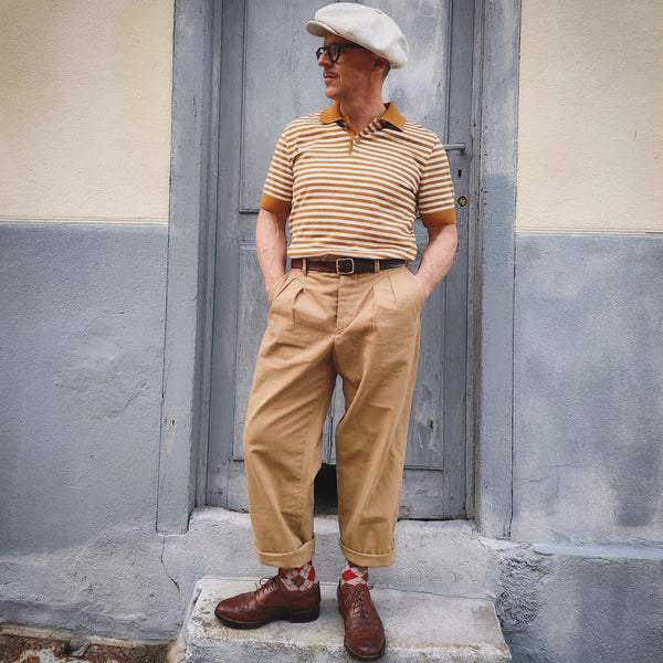 Pantalon "Swing" desert