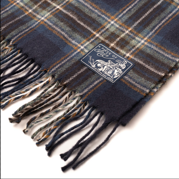 Pack Echarpe "Briton" & Bonnet marine