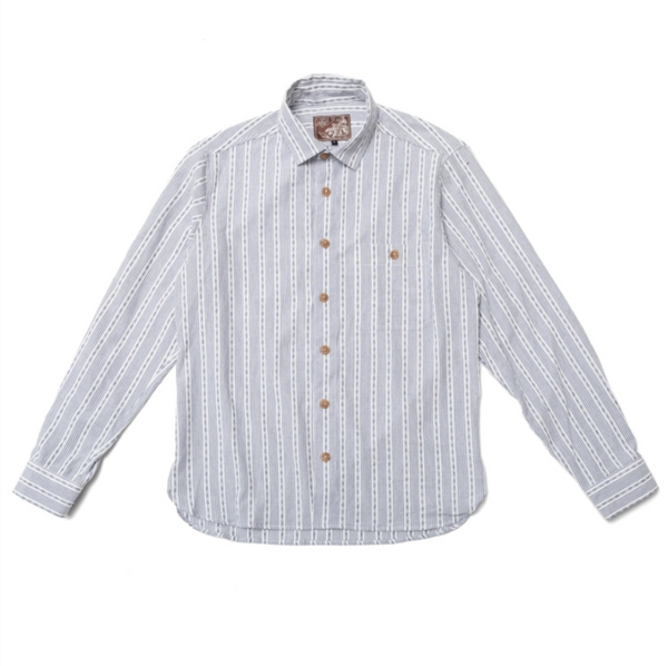 Chemise "Pagnol" jacquard provençal