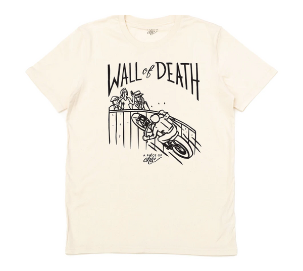 Tee-Shirt "WALL OF DEATH" ecru