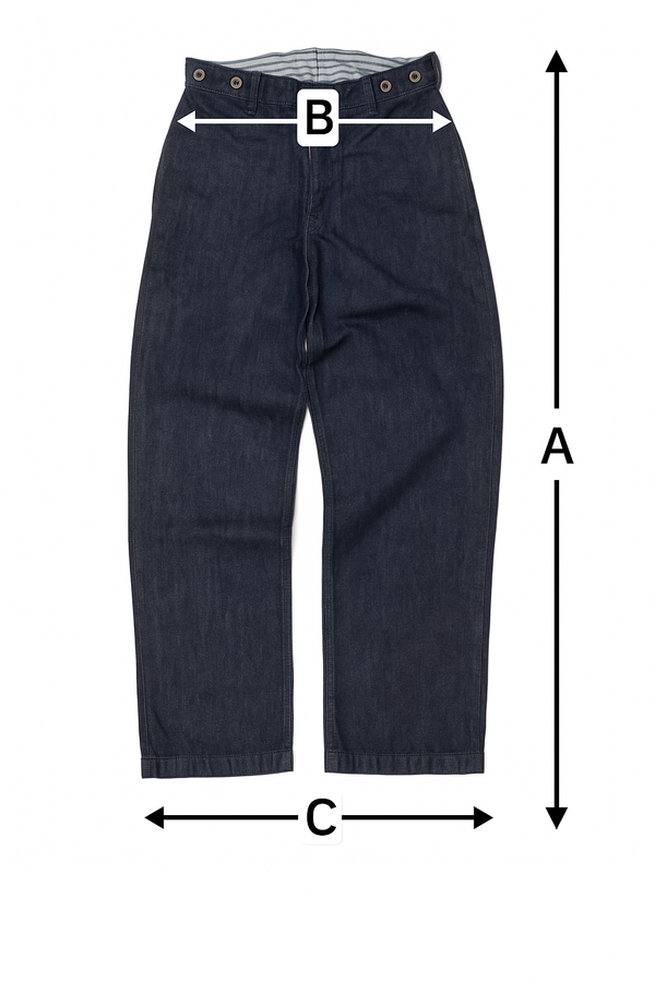 Pantalon de travail "Le Manard" Denim 13,75 OZ