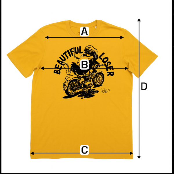 Tee-Shirt "beautiful loser" cury