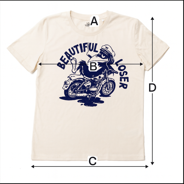 Tee-Shirt "Beautiful Loser" natural