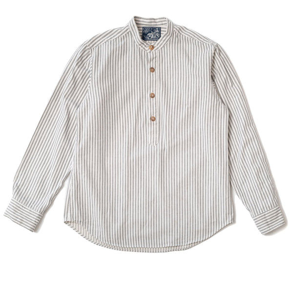 Chemise "LA  PAYSANNE" verte