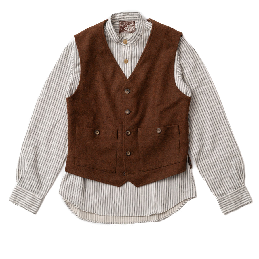Gilet "COMPAGNON" Rouille