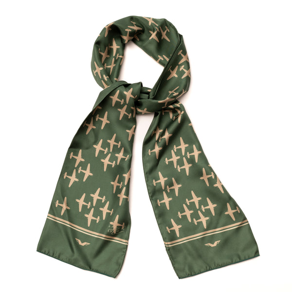 Foulard soie  tubulaire "Etoffe des héros"