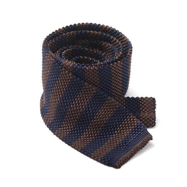 Cravate Tricot Soie "KEATON"