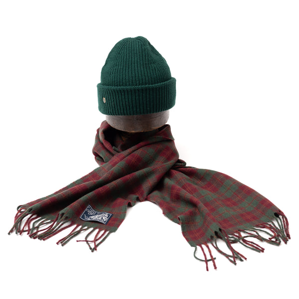 Pack Echarpe "Goodwood" & Bonnet Vert