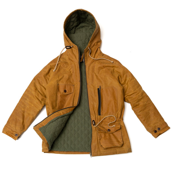 PRECOMMANE Parka "Expédition" Coton huilé gold