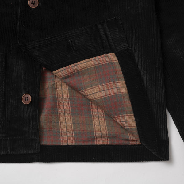 Veste "La Besogne" Velours noir