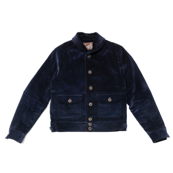 Blouson "SPORT JACKET" Velours Marine