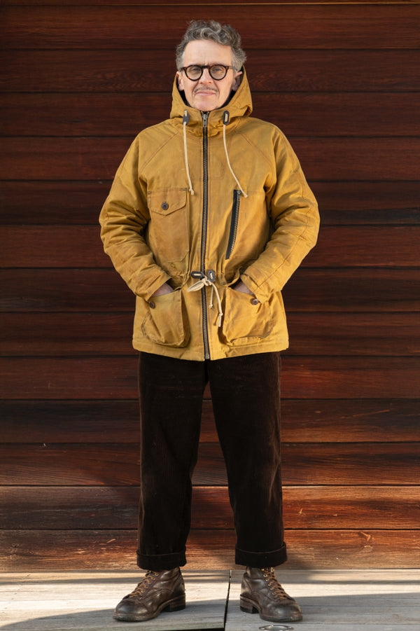 PRECOMMANE Parka "Expédition" Coton huilé gold