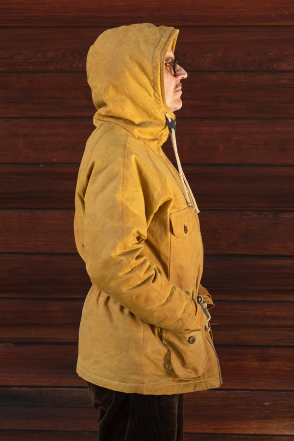 PRECOMMANE Parka "Expédition" Coton huilé gold