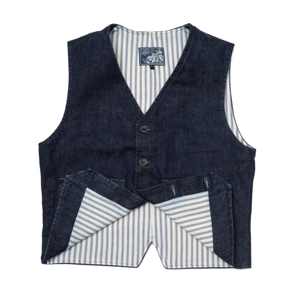 Gilet "ELEGANT" DENIM 14oz