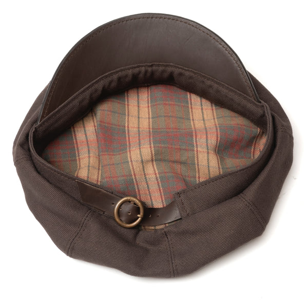 Casquette "HOLLISTER" HBT brown canvas