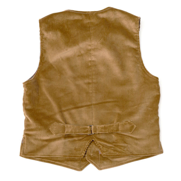 Gilet "ELEGANT" Velours gold