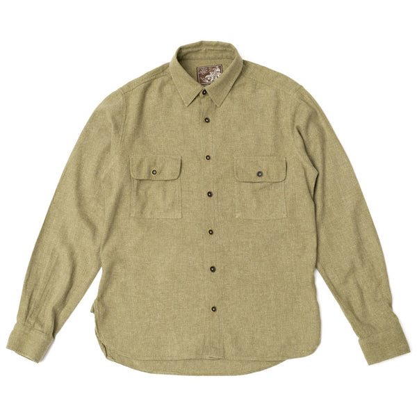 Chemise "Auvergnate" kaki clair