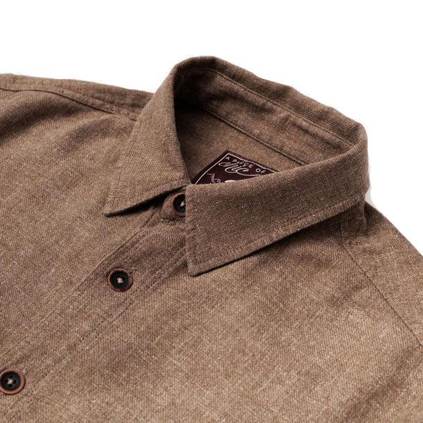 Chemise "Auvergnate" marron