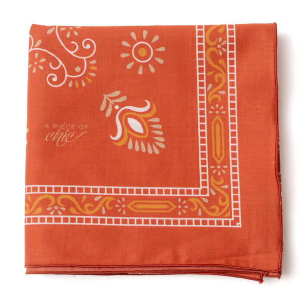 Foulard en Coton "GIPSy" Rouge