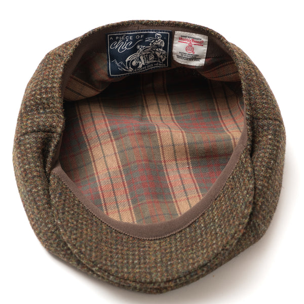 Casquette "PAPERBOY" laine vert olive