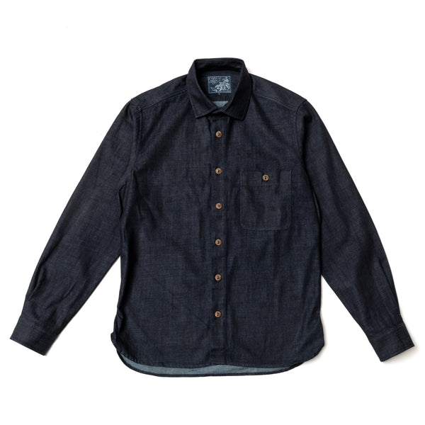 Chemise "Menilmontant" denim 8oz