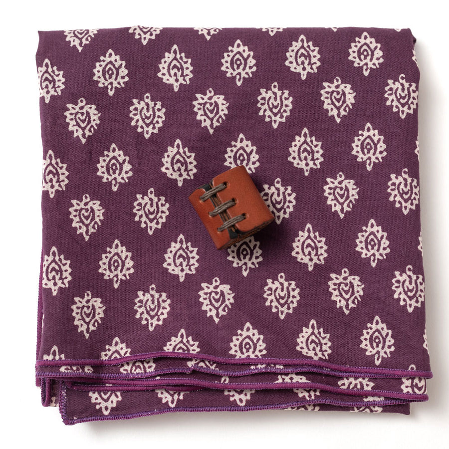 Bandana coton motif provençal