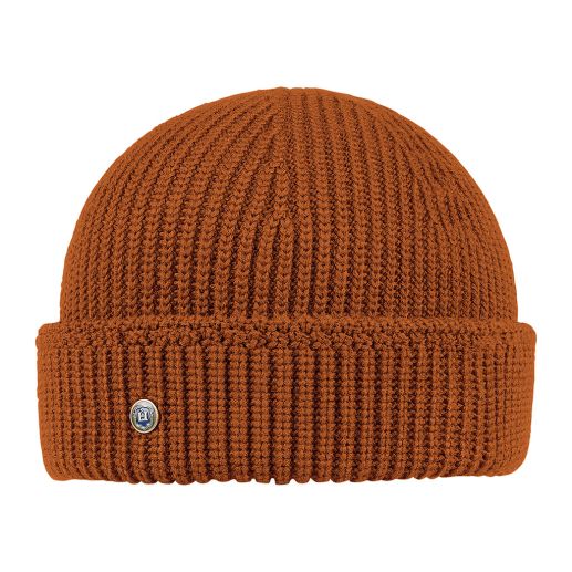 Pack Echarpe "Highlands" & Bonnet Cognac