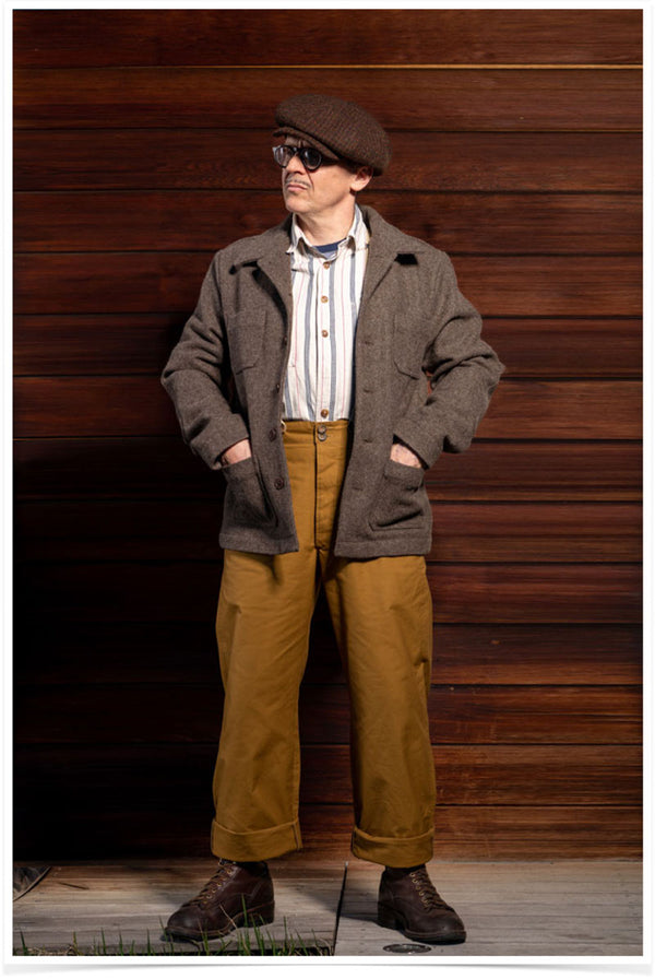 Veste "LA BESOGNE" Laine burel