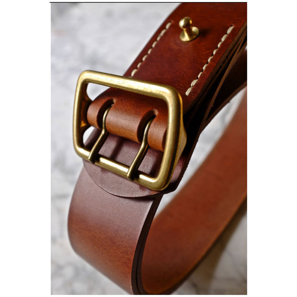 Ceinture Cuir "CONDE" Marron