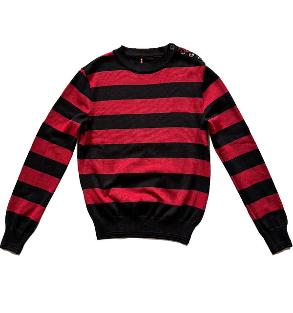 Pull coton "Charlie" red