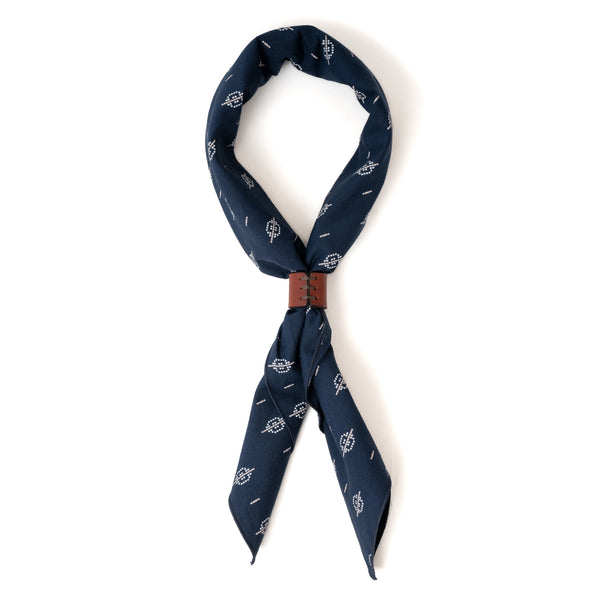 Bandana  coton indigo