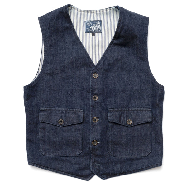 Gilet "ELEGANT" DENIM 14oz