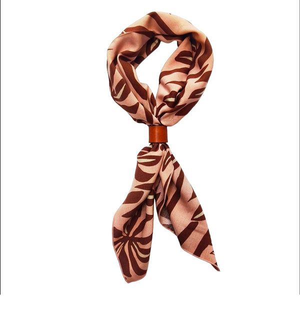Bandana  viscose jungle pinky