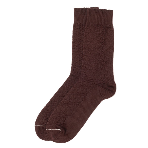 Chaussettes "COCOON" burgundy