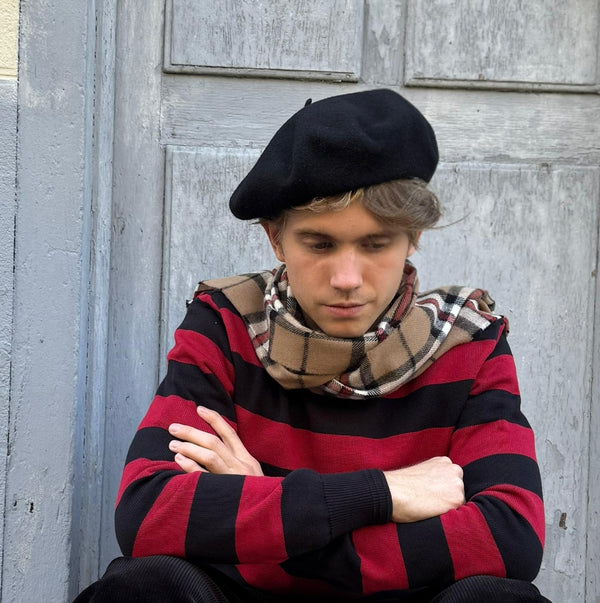 beret "CAMPAN" laine noir