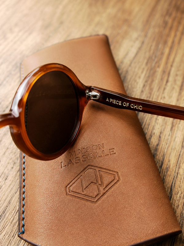 Lunettes "La Ménilmontant" miel