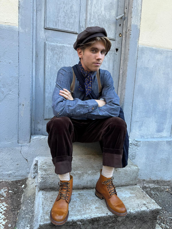 Casquette "HOLLISTER" HBT brown canvas