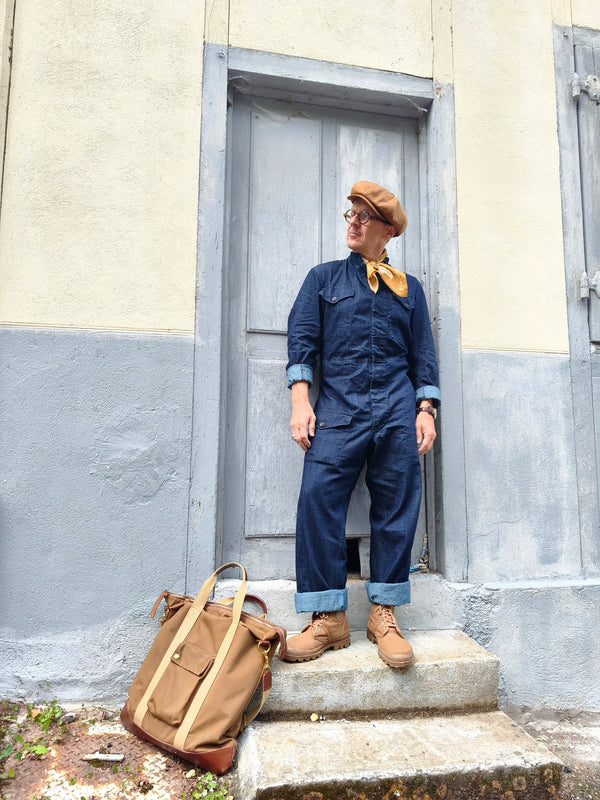 Combinaison"Tankist" lightweight denim