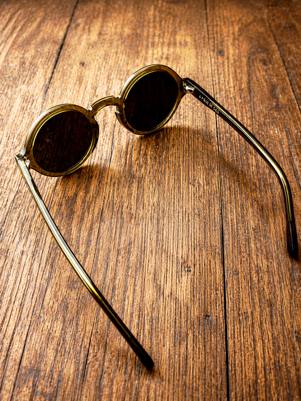 Lunettes "La Ménilmontant" vert chartreuse