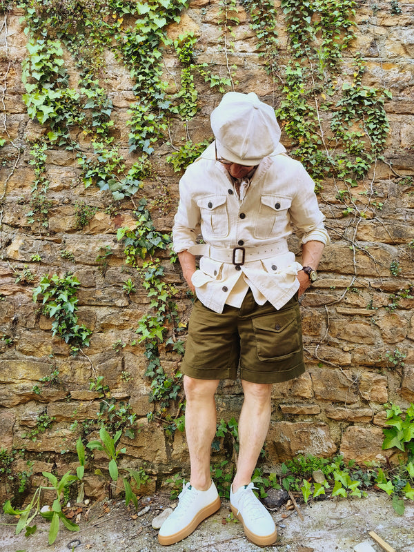 Shorts "Bushman"  HBT Kaki
